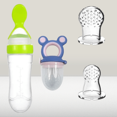 Biberon cuillère - NewBabyFeedingBottle™ - Vert - Calin d'Enfant