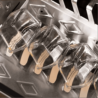 Boite hermétique en verre - GlassFoodStorageBox™ - Rose - Calin d'Enfant