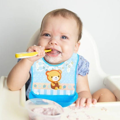 Bavoir bébé | Ultra-absorbant |silicone - Calin d'Enfant