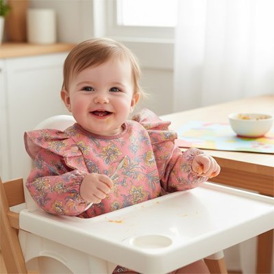 Bavoir manche longue | Imperméable - Calin d'Enfant