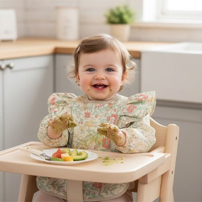 Bavoir manche longue | Imperméable - Calin d'Enfant