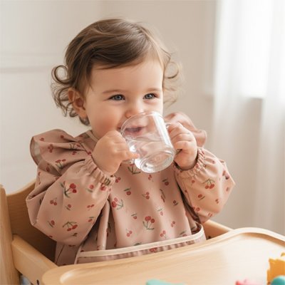 Bavoir manche longue | Imperméable - Calin d'Enfant