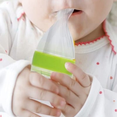 Biberon cuillère - NewBabyFeedingBottle™ - Vert - Calin d'Enfant