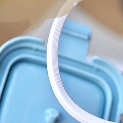 Boite hermétique en verre - GlassFoodStorageBox™ - Bleu - Calin d'Enfant