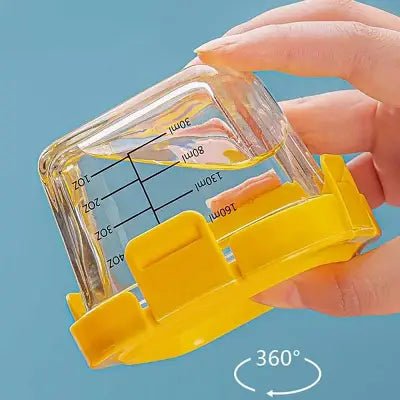 Boite hermétique en verre - GlassFoodStorageBox™ - Jaune - Calin d'Enfant