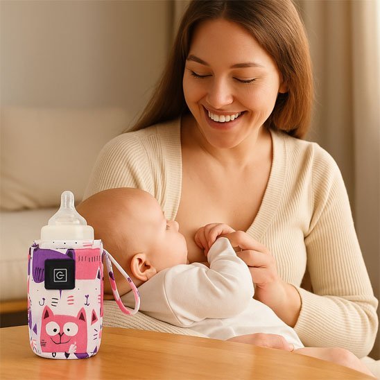 Chauffe biberon portable | Nomade - Calin d'Enfant