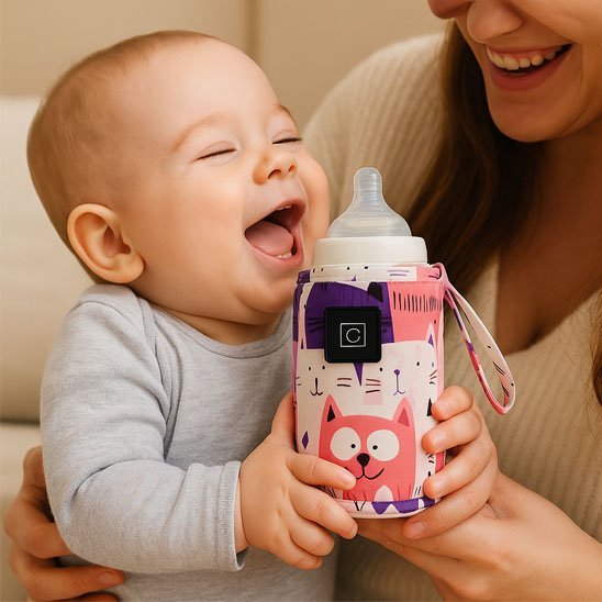 Chauffe biberon portable | Nomade - Calin d'Enfant