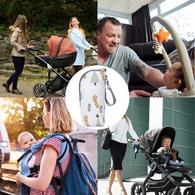 Chauffe Biberon - WarmiTote™ - Foret - Calin d'Enfant