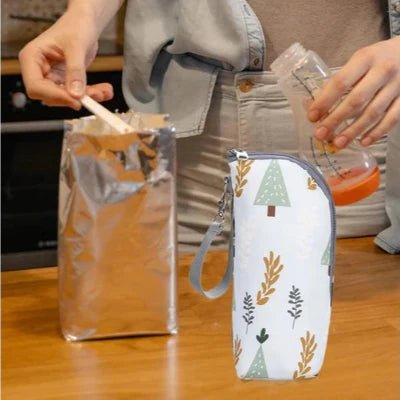 Chauffe Biberon - WarmiTote™ - Foret - Calin d'Enfant