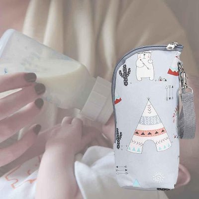 Chauffe Biberon - WarmiTote™ - Tipi - Calin d'Enfant