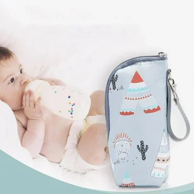 Chauffe Biberon - WarmiTote™ - Tipi - Calin d'Enfant