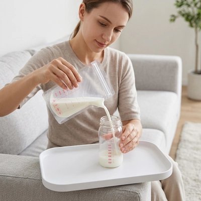 Sachet conservation lait maternel