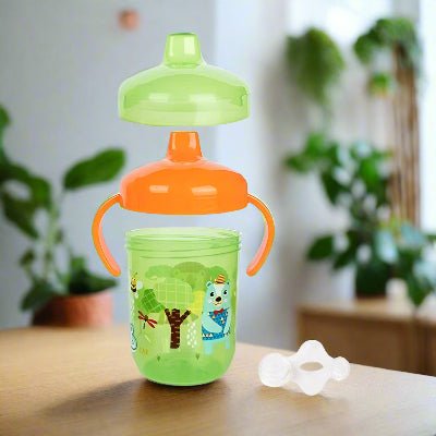 Tasse d'Apprentissage - SippyJoy™ - Vert - Calin d'Enfant