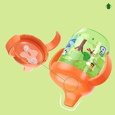 Tasse d'Apprentissage - SippyJoy™ - Vert - Calin d'Enfant