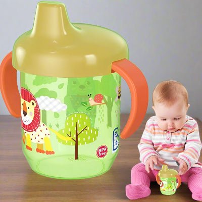 Tasse d'Apprentissage - SippyJoy™ - Vert - Calin d'Enfant