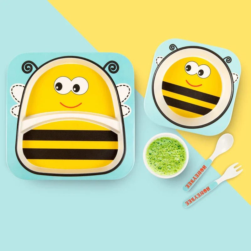 VAISSELLE BEBE - BambooKid™ - Abeille - Calin d'Enfant