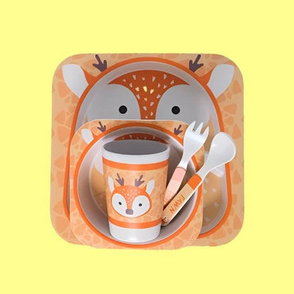 VAISSELLE BEBE - BambooKid™ - Biche - Calin d'Enfant