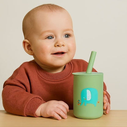 Verre bebe | Antifuite Ergonomique - Calin d'Enfant